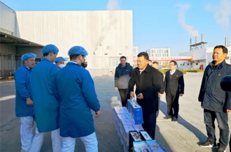 春節(jié)送溫暖，慰問暖人心丨集團黨委書記、董事長慰問春節(jié)期間堅守崗位的一線職工